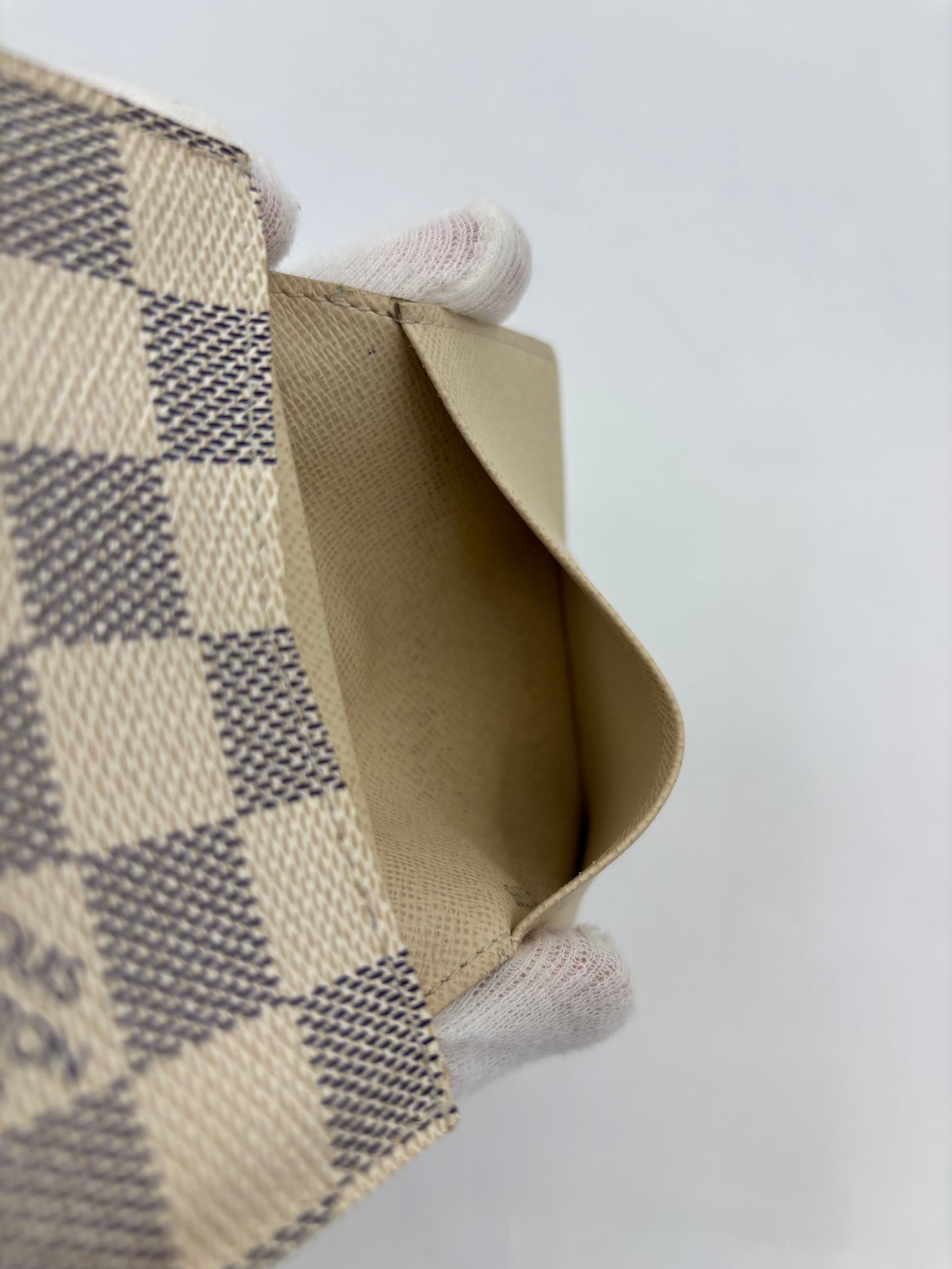 Louis Vuitton Damier Azur Card Case Wallet