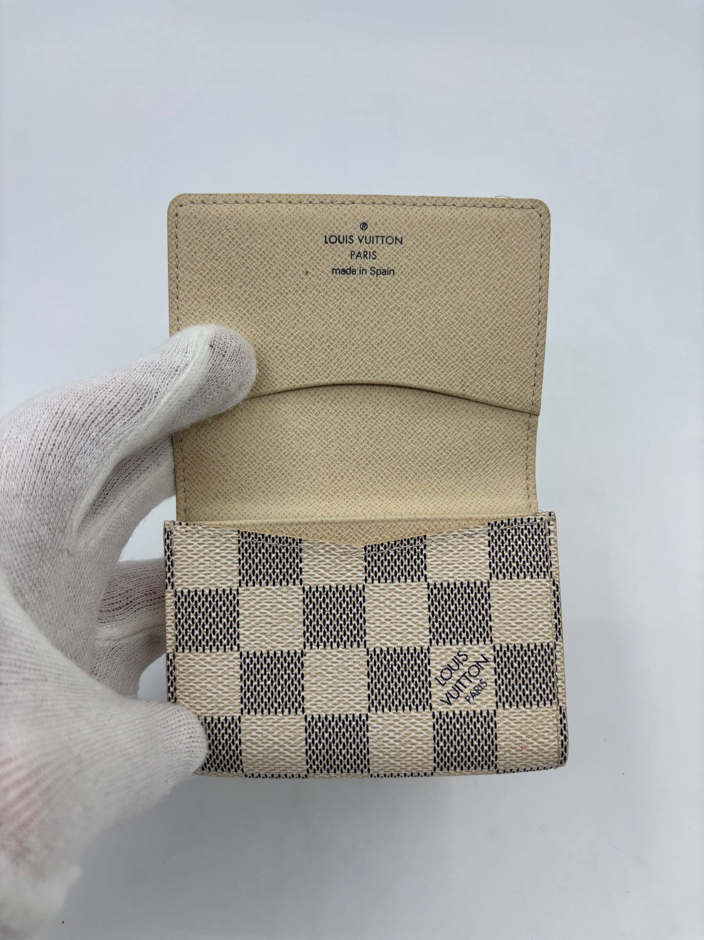 Louis Vuitton Damier Azur Card Case Wallet