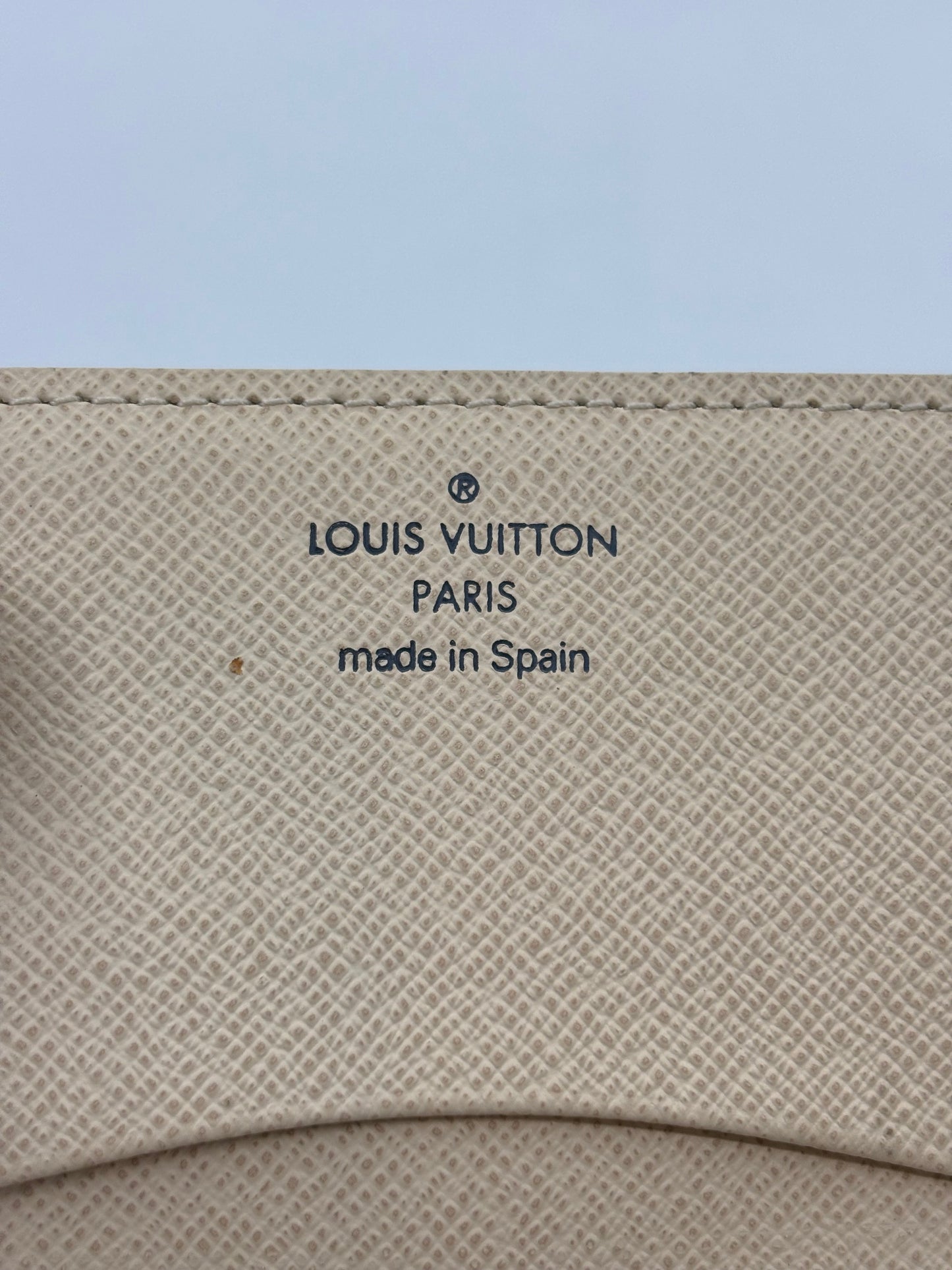 Louis Vuitton Damier Azur Card Case Wallet