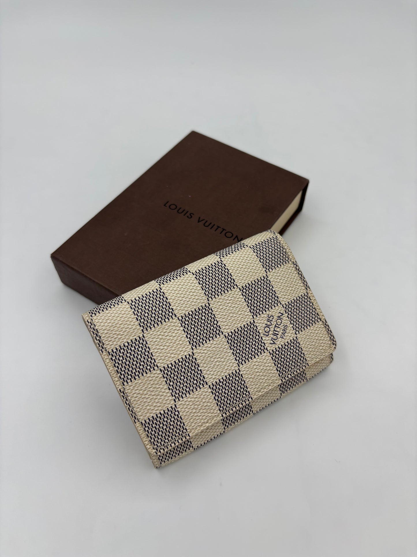 Louis Vuitton Damier Azur Card Case Wallet