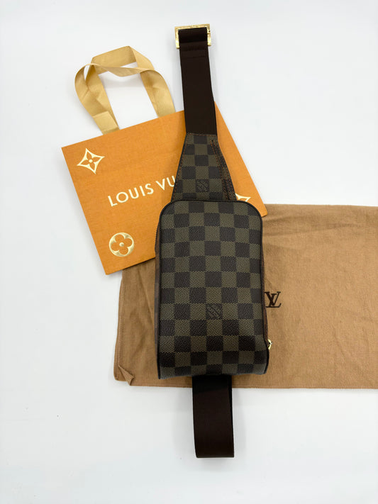 Louis Vuitton Damier Ebene Geronimos Bag