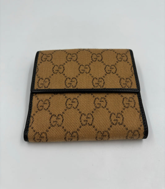 Gucci Wallet Canvas GG Logo