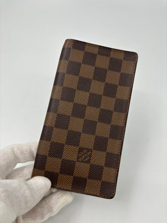 Louis Vuitton Damier Porte Yen Cartes Credit Bifold Long Wallet