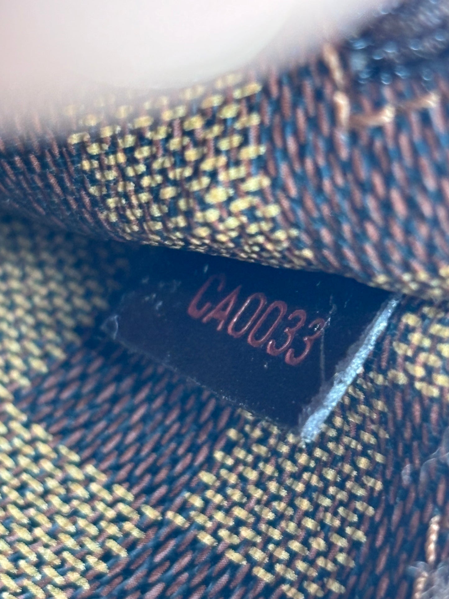 Louis Vuitton Damier Ebene Geronimos Bag