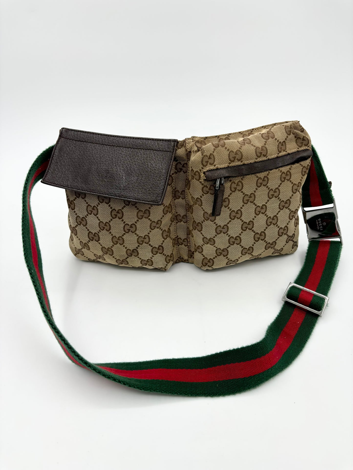 Gucci Belt Bag Shoulder Bag Canvas