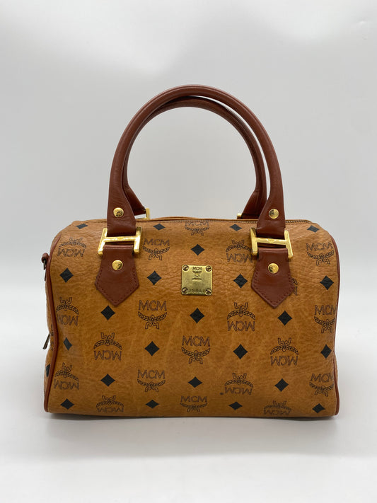 MCM Bag Handbag Leather Brown