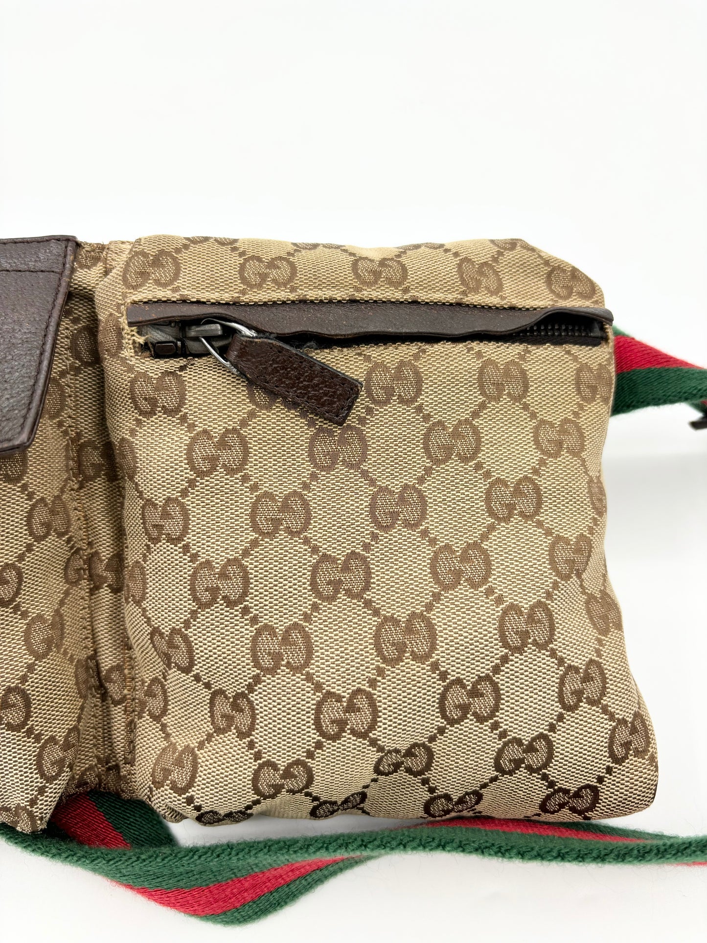 Gucci Belt Bag Shoulder Bag Canvas